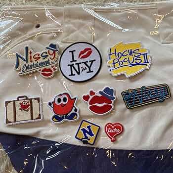 Amazon.co.jp: Nissy ワッペン全種セットカスタマイズバッグ
